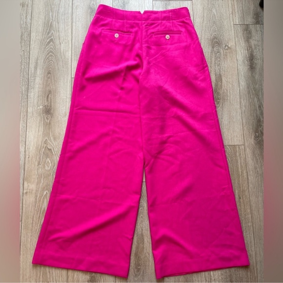 Wide-Leg Maeve Pink Dress Pants - Picture 3 of 5